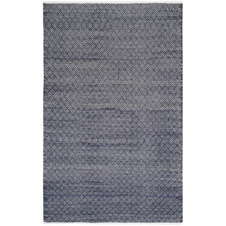 Safavieh Boston Hand Tufted Rectangle Rug, Navy - 2 ft.-3 in. x 11 ft. BOS680D-211